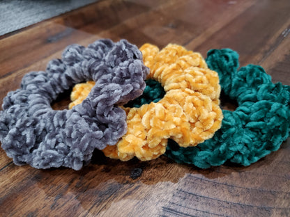 Scrunchies - Handcrafted - Hand Crocheted