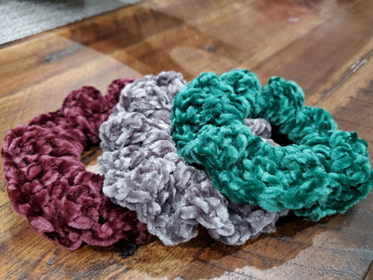 Scrunchies - Handcrafted - Hand Crocheted