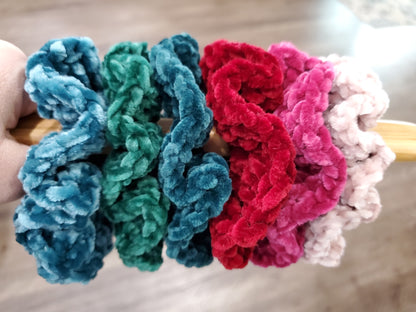 Scrunchies - Handcrafted - Hand Crocheted