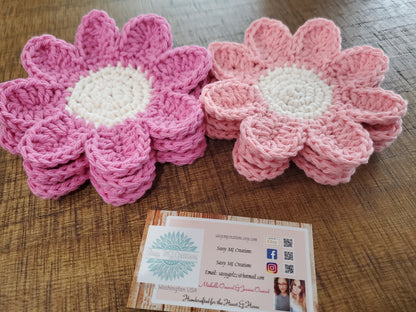 Daisy Coasters (set of 4)