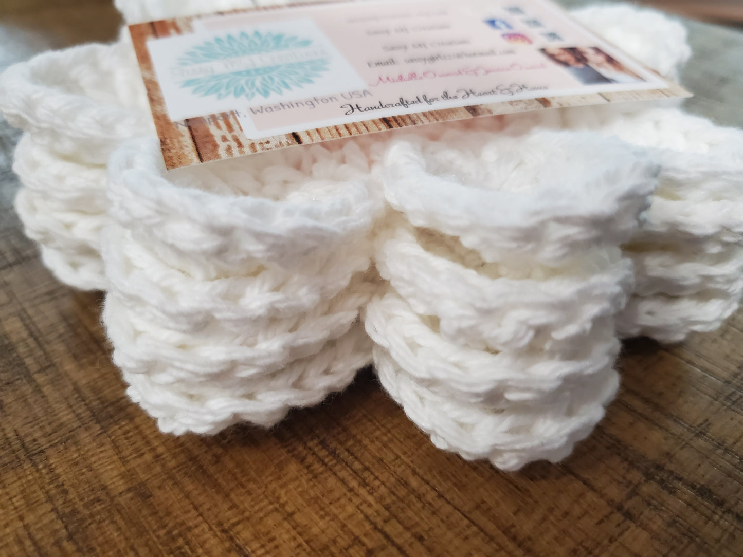 Daisy Coasters (set of 4)