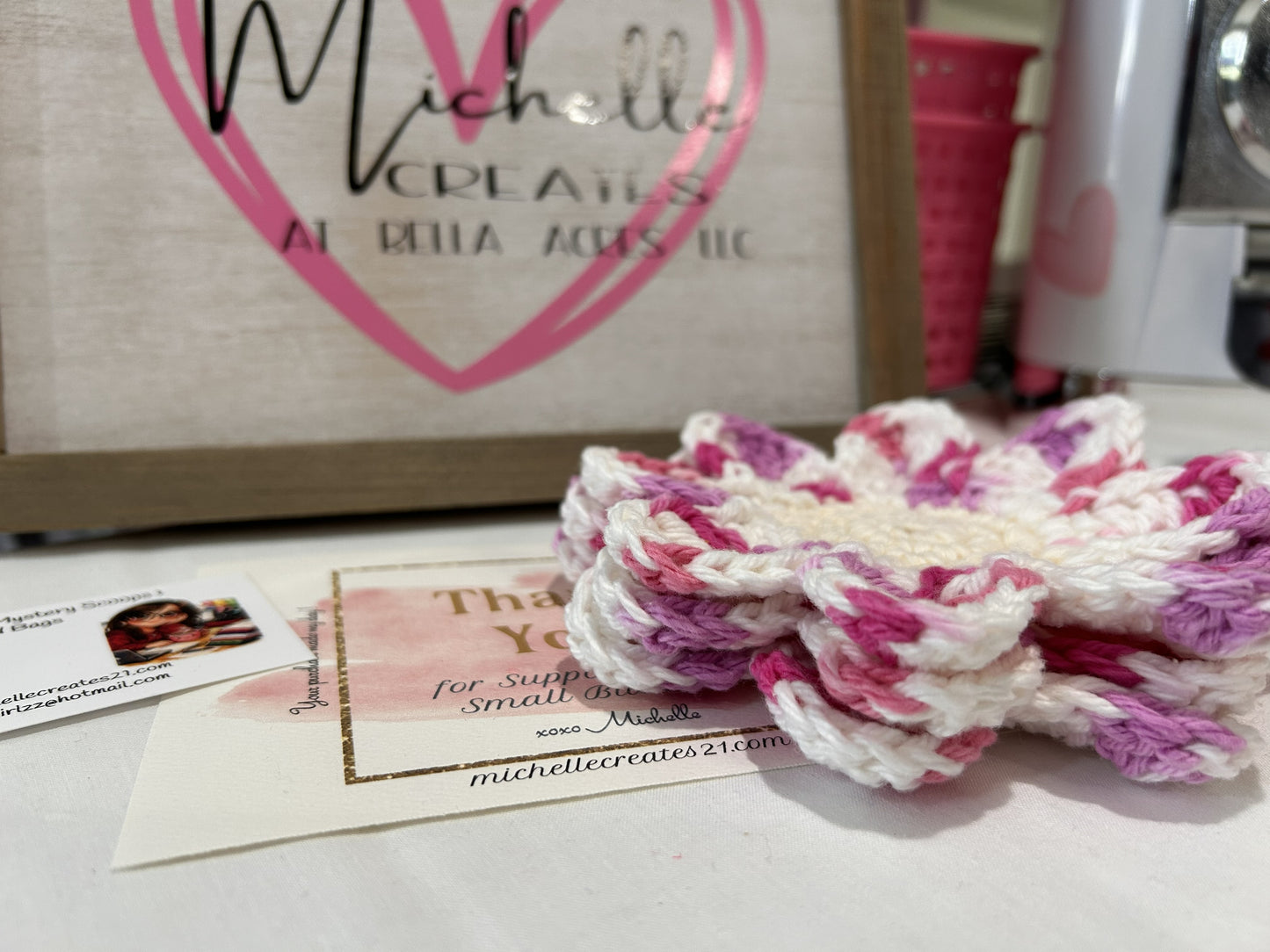 Daisy Coasters (set of 4)