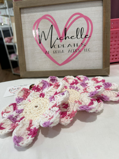 Daisy Coasters (set of 4)