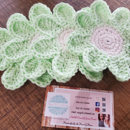 Daisy Coasters (set of 4)