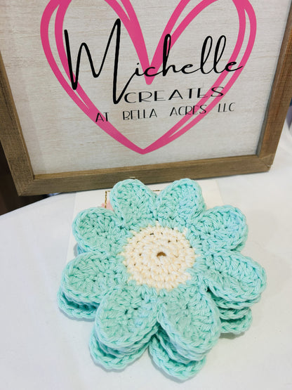 Daisy Coasters (set of 4)