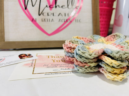 Daisy Coasters (set of 4)