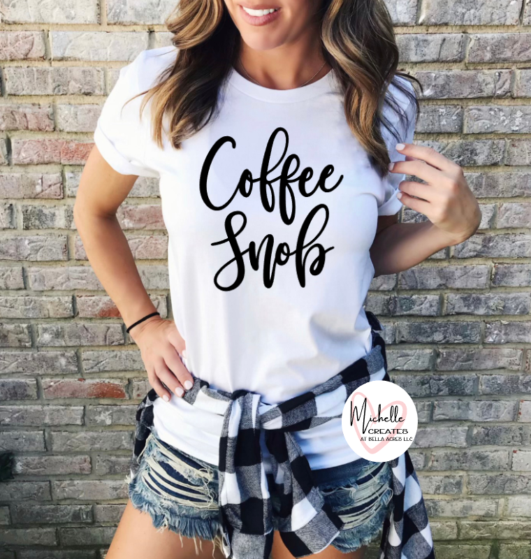 Coffee Snob T-shirt - Adult