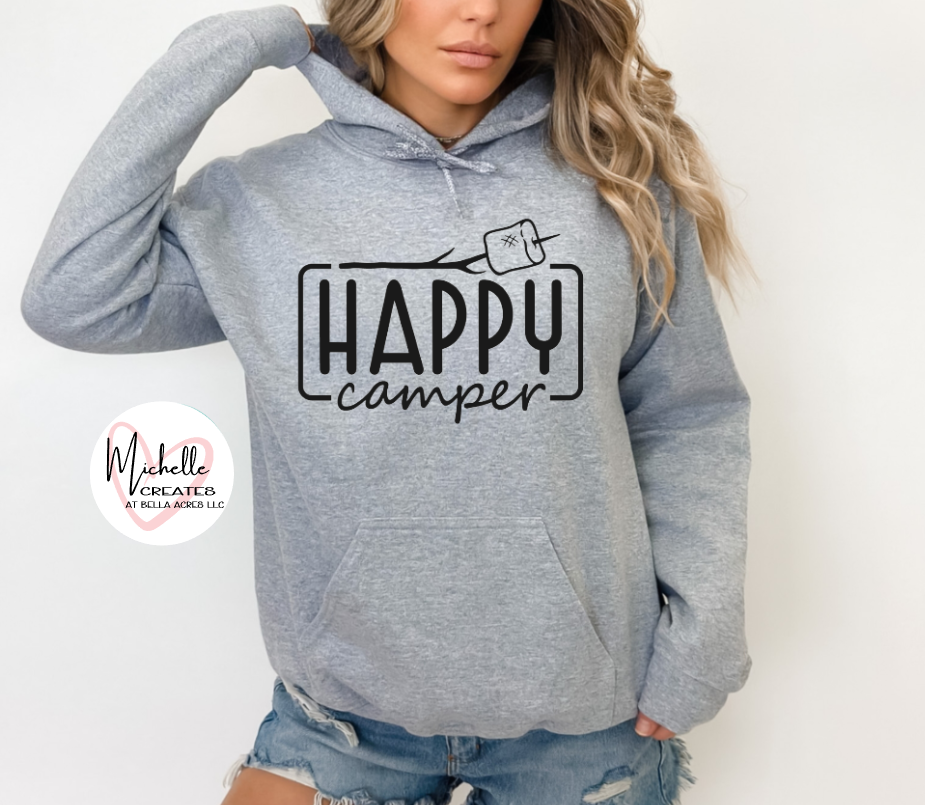 Happy Camper Hoodie - Adult
