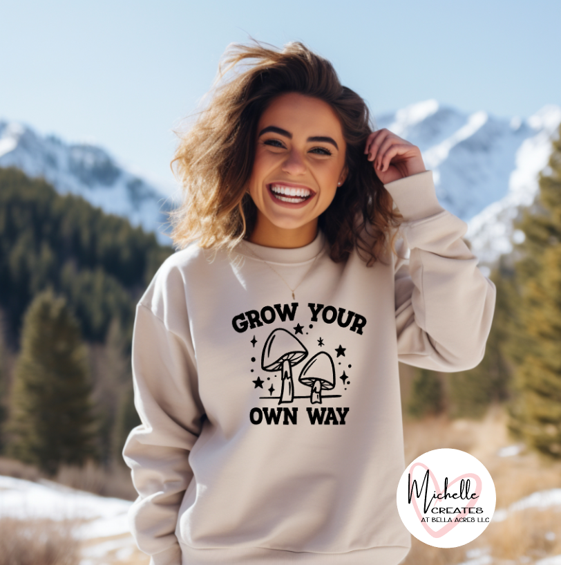 Grow your own way Sweatshirt - Adult
