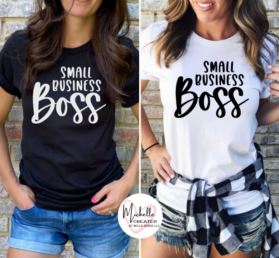 Small Business Boss T-shirt - Adult