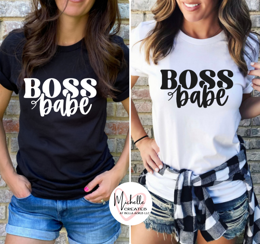Boss babe T-shirt - Adult