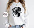 Freedom Sweatshirt - Flag - Sunflower - Adult