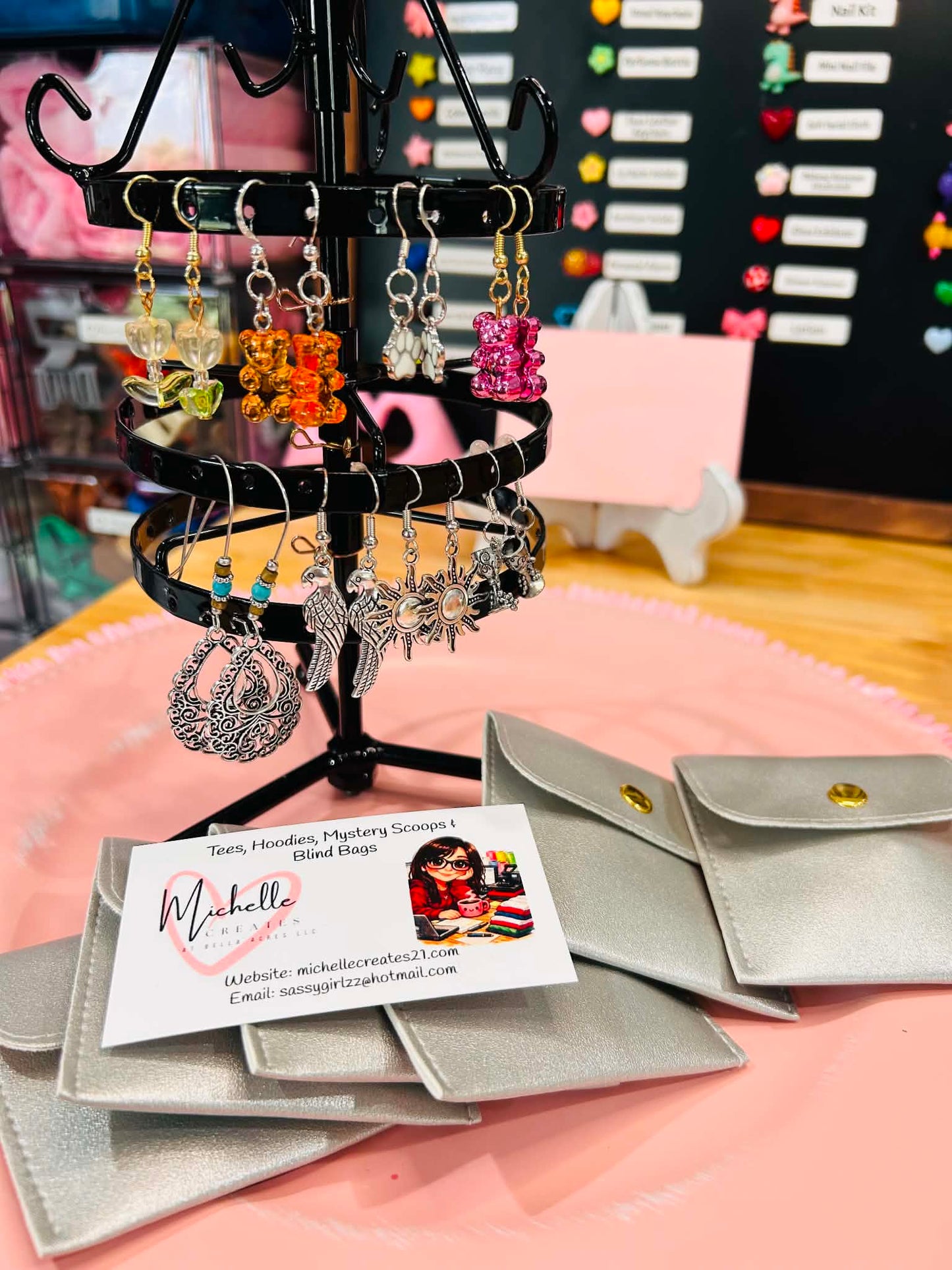 Mystery Earring Blind Bags (5 bags) Fashion Jewelry & Handmade