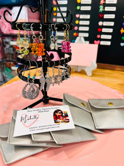 Mystery Earring Blind Bags (5 bags) Fashion Jewelry & Handmade